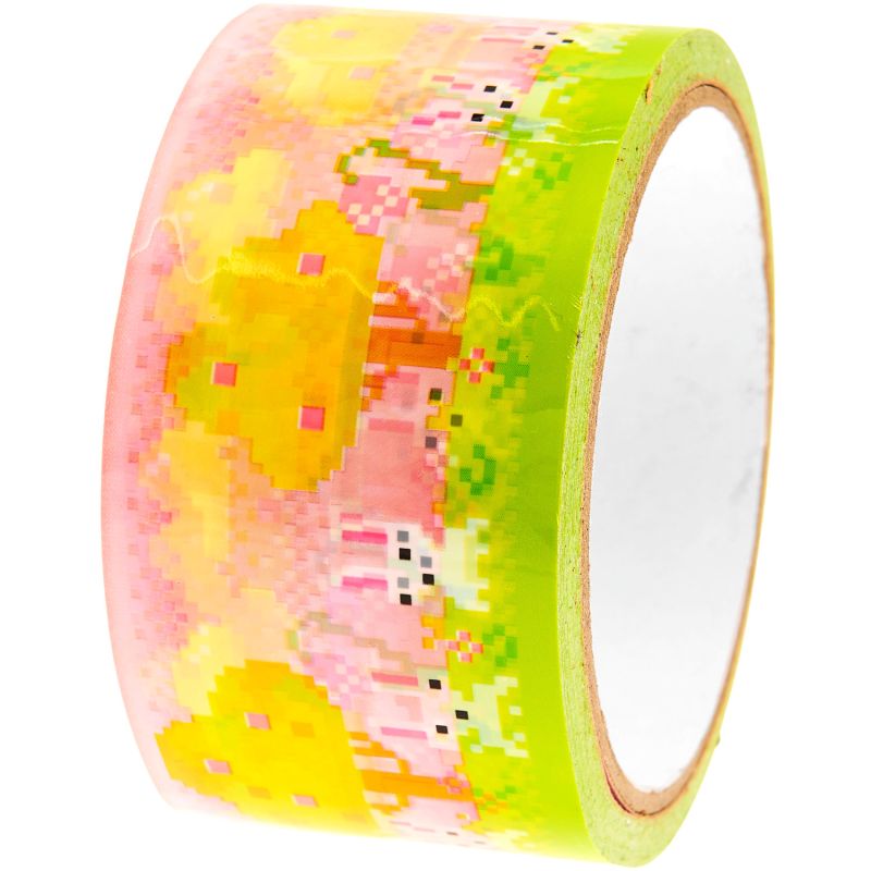 Paper Poetry Paketklebeband Pixel rosa