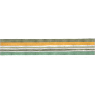 Webband Multi Streifen Neon Orange/Bunt