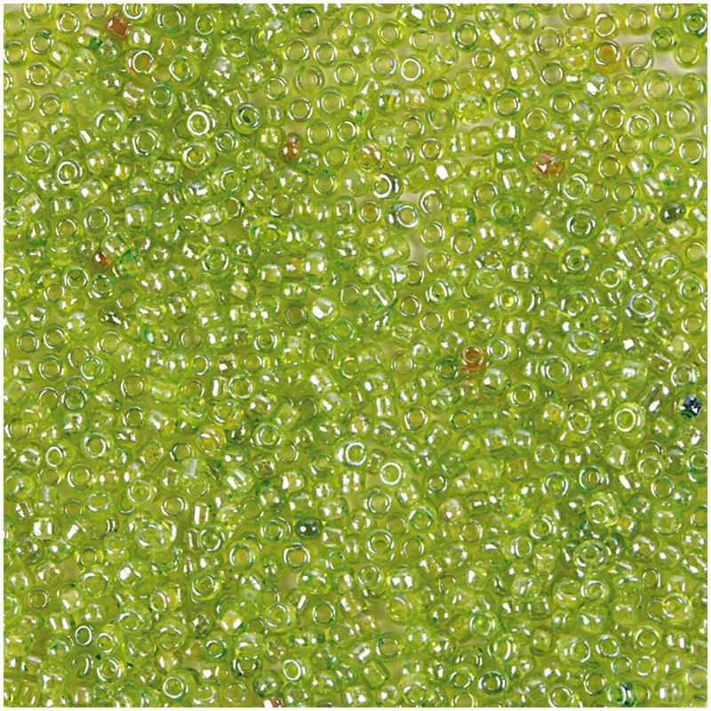 Perlin Rocailles Perlen 2 Mm – Transparent-weiß, Ca. 30.000 Stück, 11/0, Glasperlen Für Schmuck & Basteln