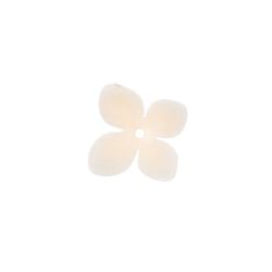 Perle Blüte creme 14x4mm 8 Stück