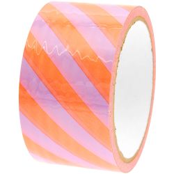 Paper Poetry Paketklebeband Flieder/ Neonorange