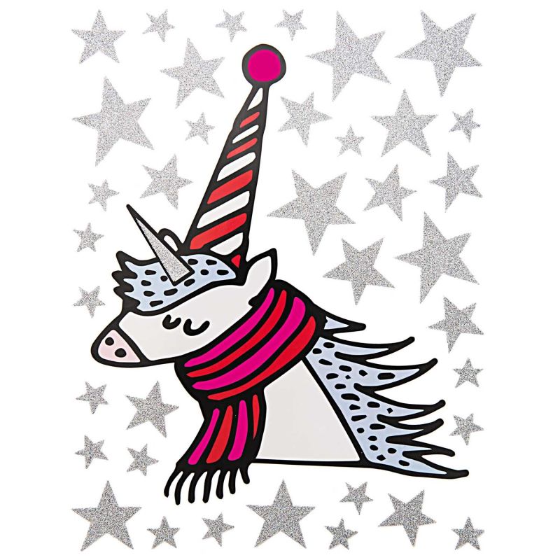 Adhäsionssticker Einhorn
