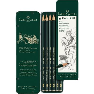 Castell 9000 Design Set Metalletui