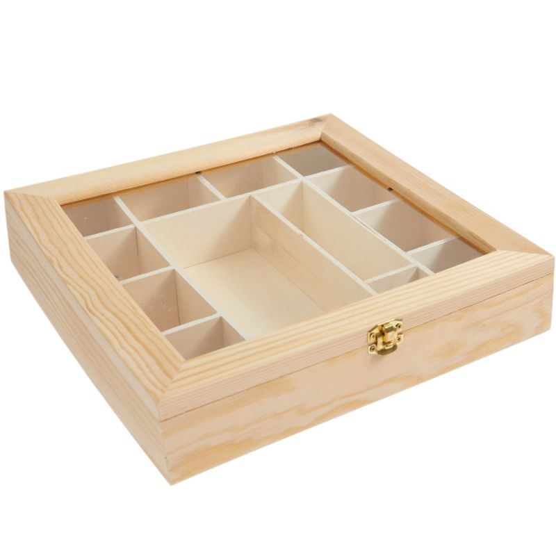 Sortierbox aus Holz